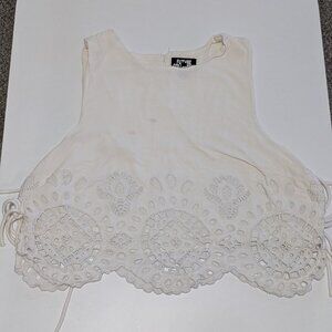 White Lacey Shirt